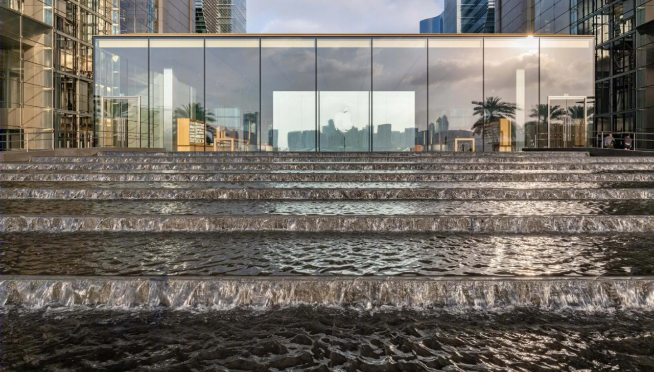 Apple Al Maryah Island 苹果旗舰店丨阿联酋阿布扎比丨Foster Partners 与 Apple 设计团队-4