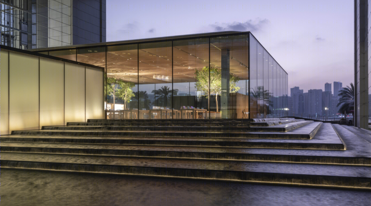 Apple Al Maryah Island 苹果旗舰店丨阿联酋阿布扎比丨Foster Partners 与 Apple 设计团队-6