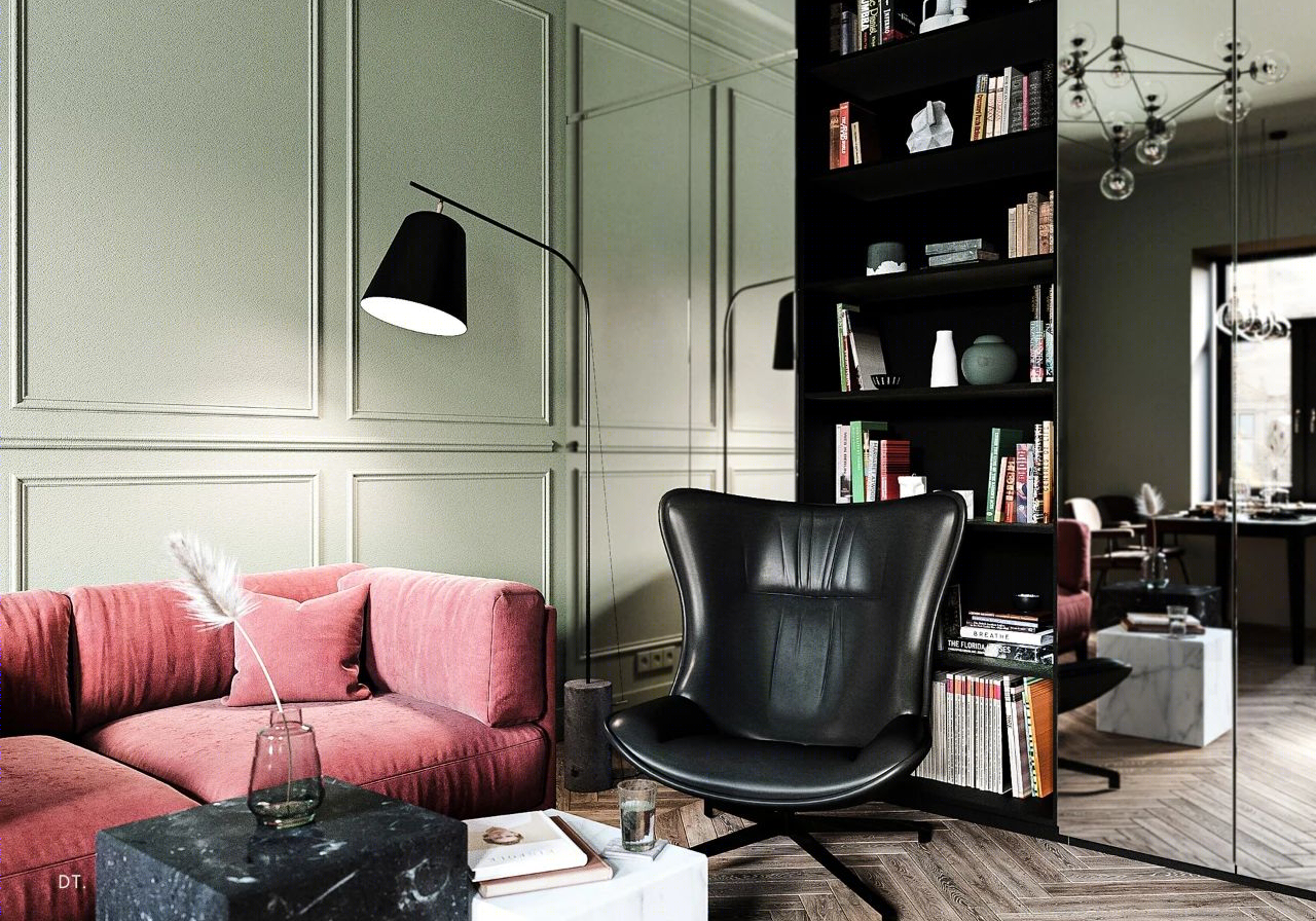 78m²轻奢公寓，欧式优雅与童话梦幻的完美融合-4