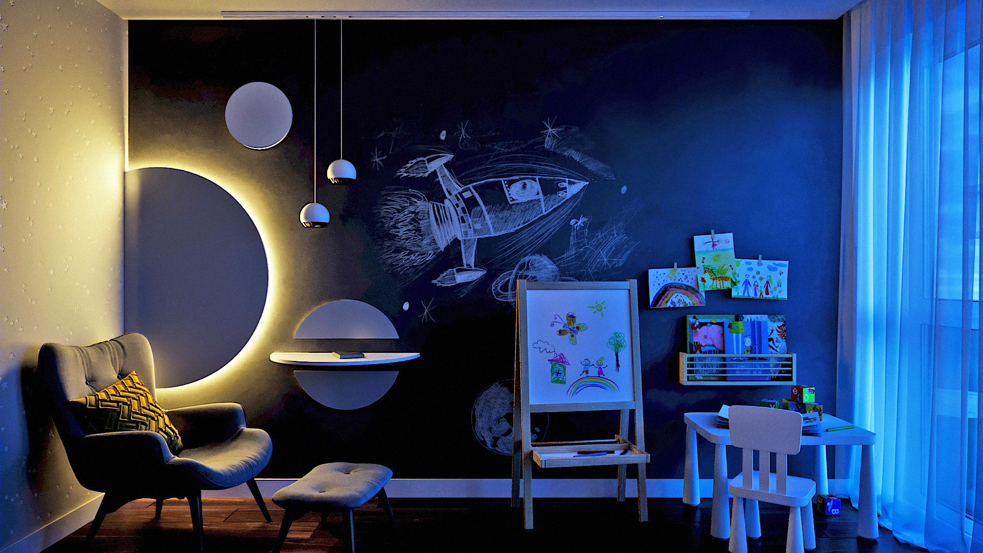 温馨宜居的年轻家庭公寓设计-9