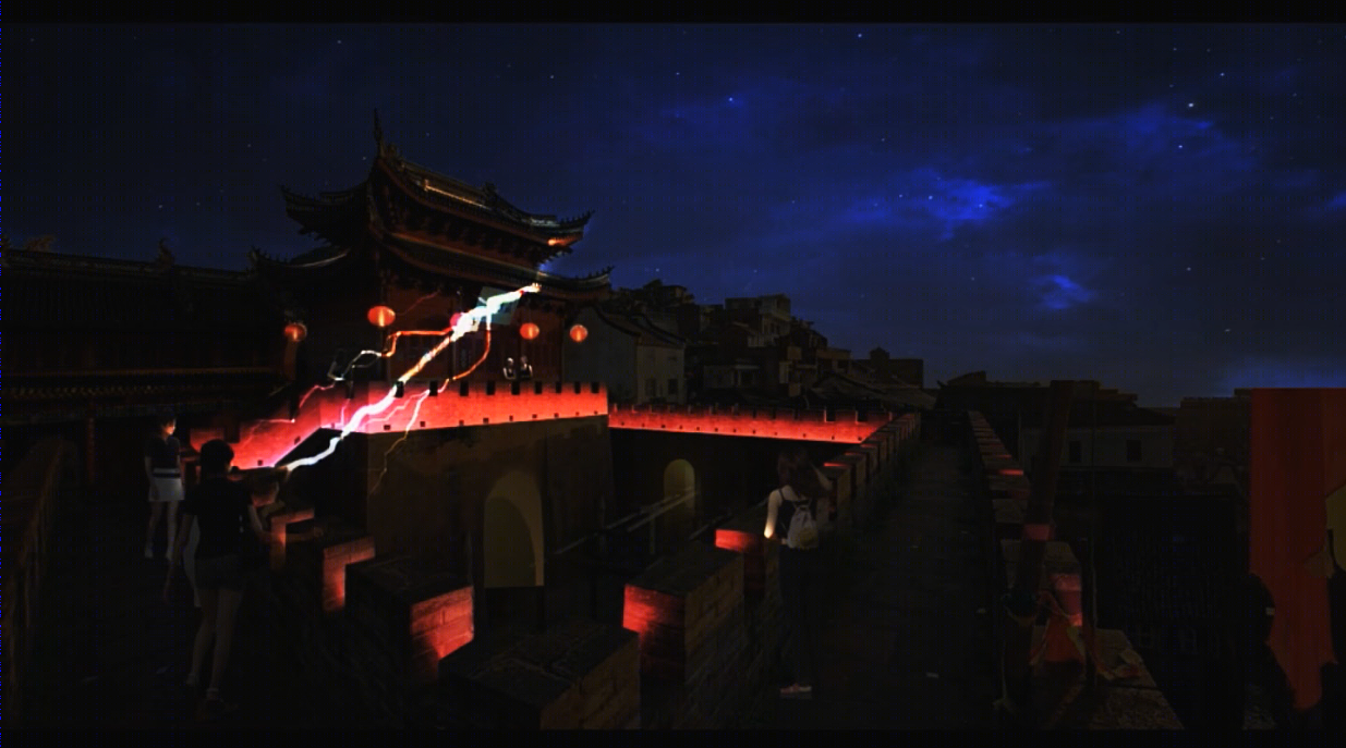 石浦灯光秀丨中国宁波-21