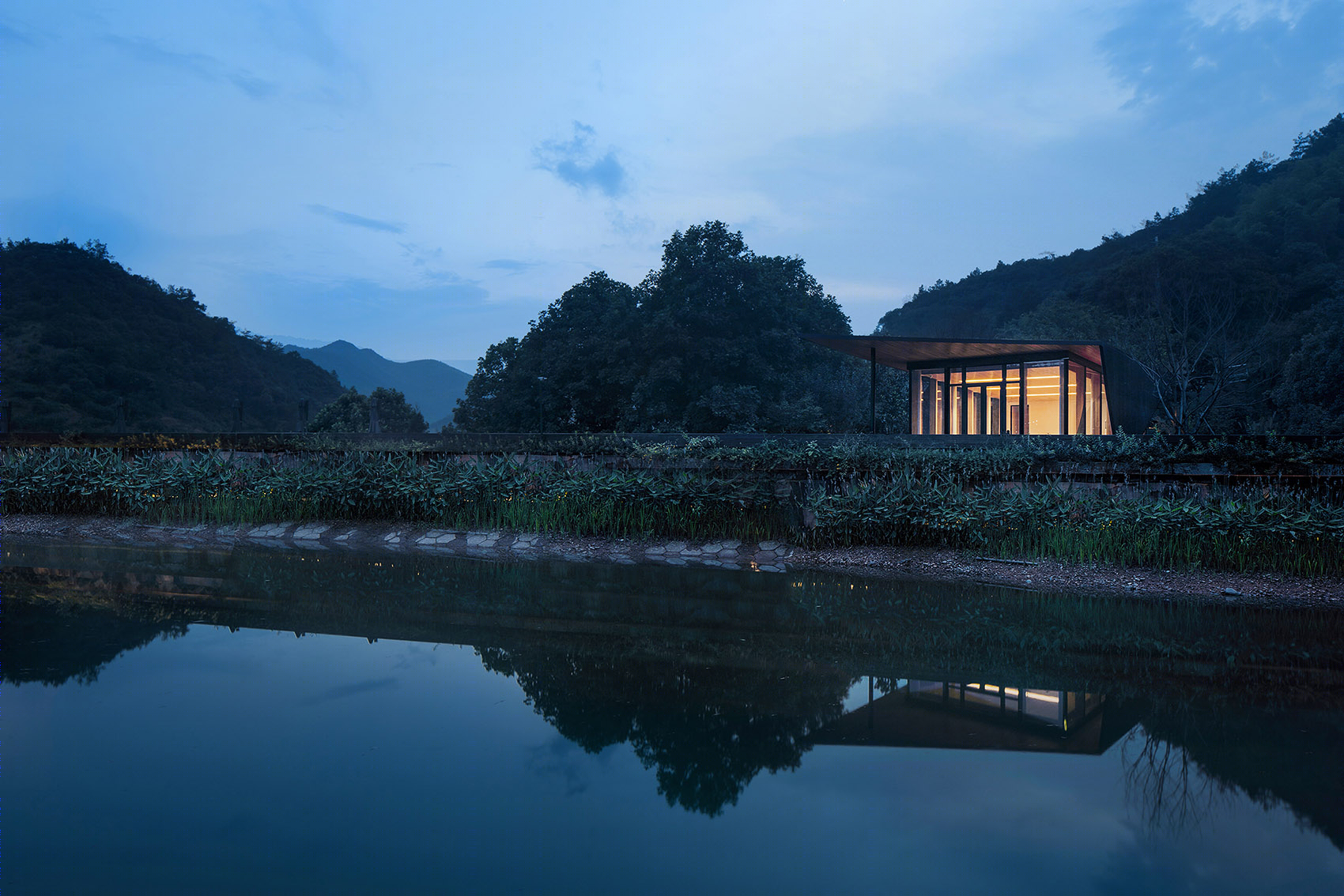 郡安里“沁山”villa丨中国浙江丨GLA建筑设计,line+-38