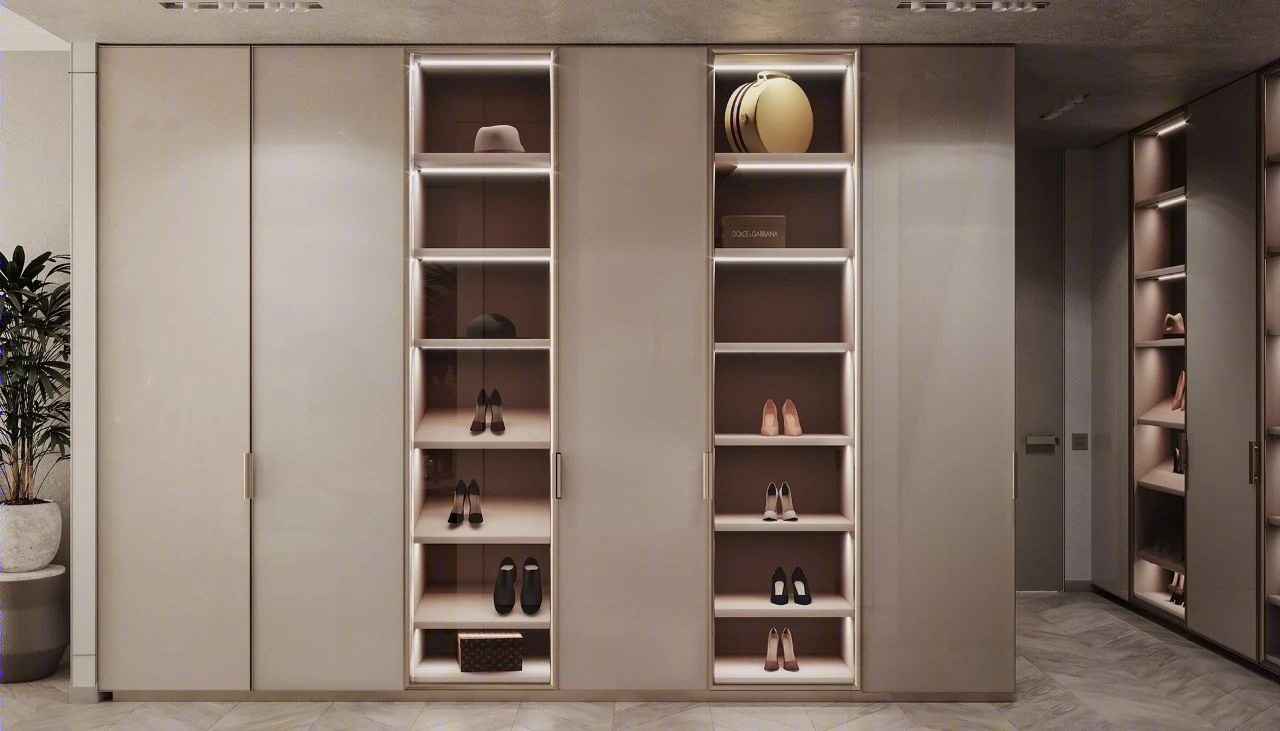 现代舒适轻奢气质的空间设计丨Dovzhenko Liza-17