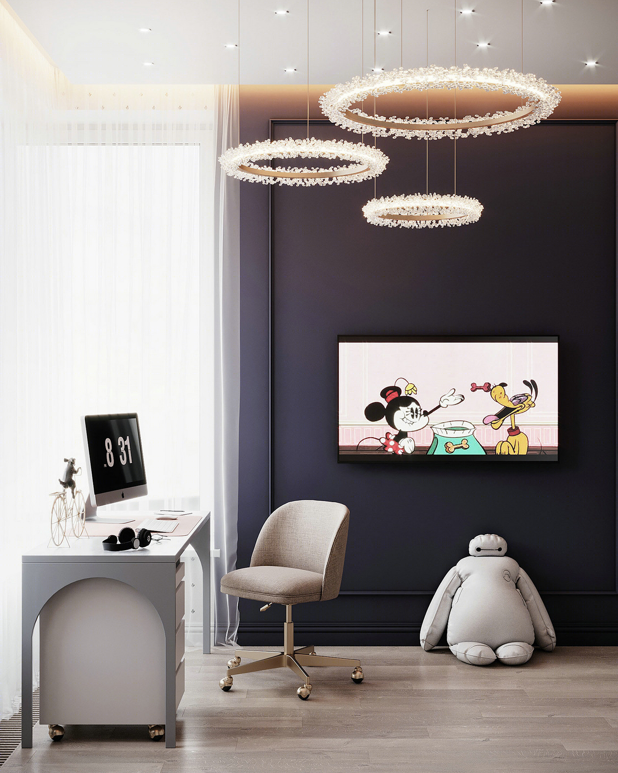 暖色调公寓设计-13