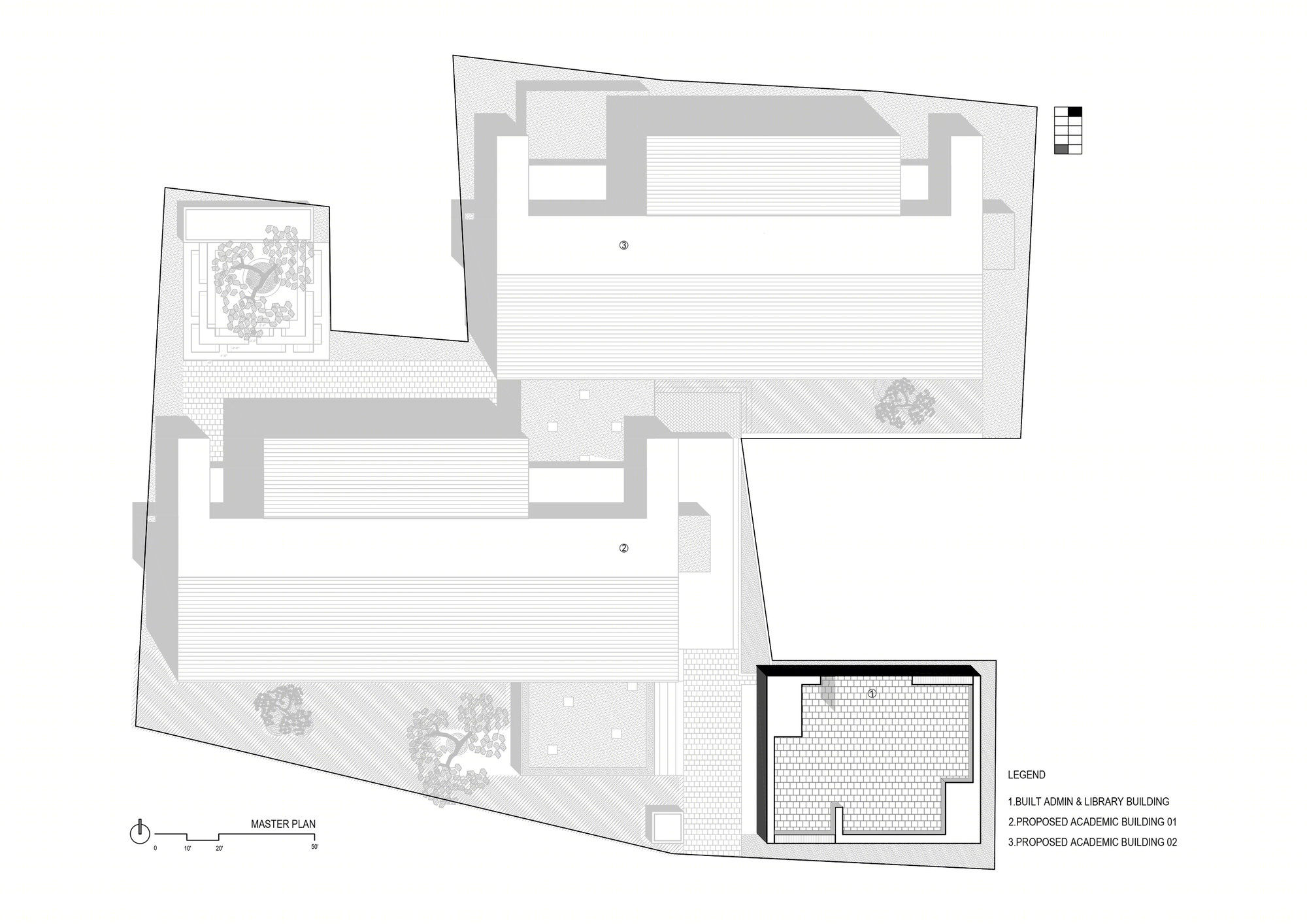 孟加拉国达卡国际大学行政大楼-24