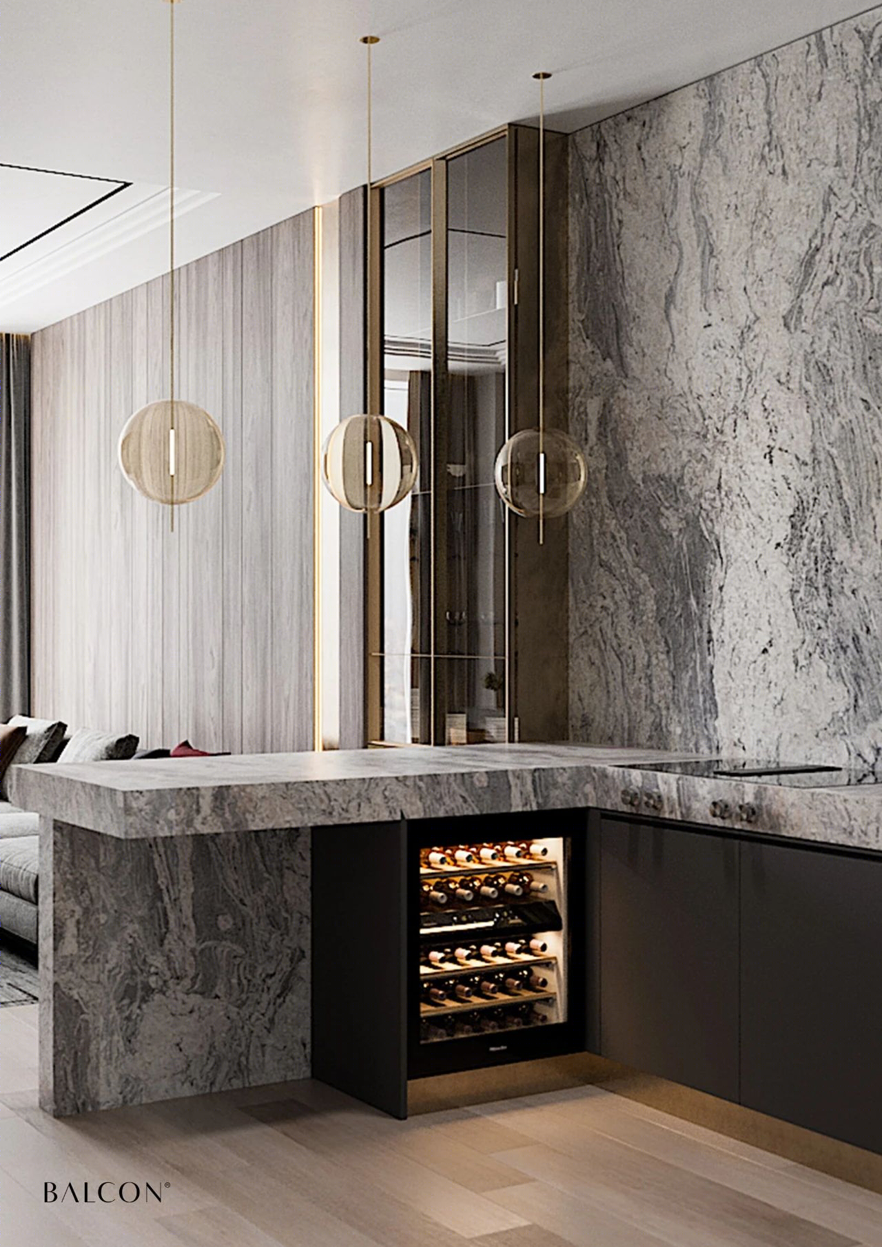 水晶花园丨Balcon Design Studio-38