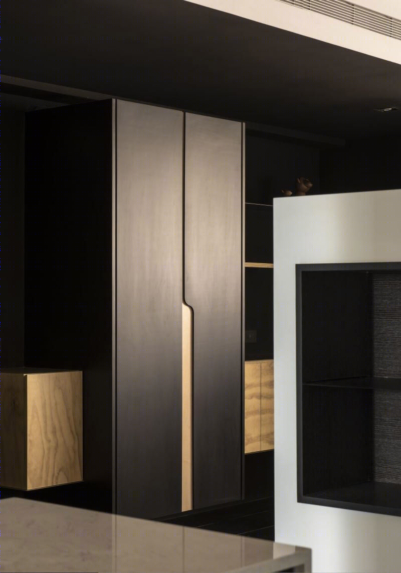 35 坪老屋翻新，经典黑白配打造现代住宅-11