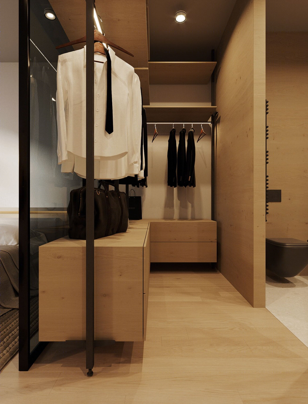 乌克兰基辅，120㎡现代简约风公寓-15