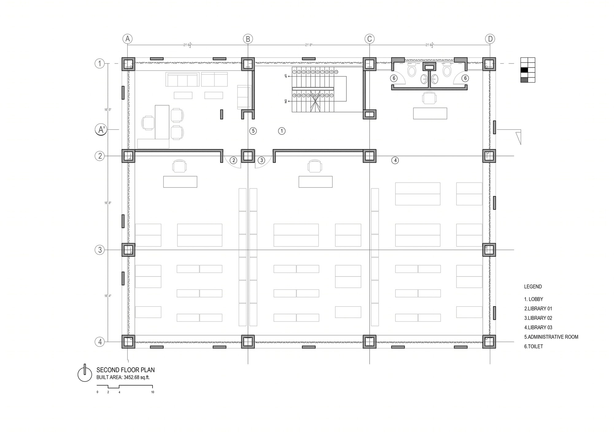 孟加拉国达卡国际大学行政大楼-27