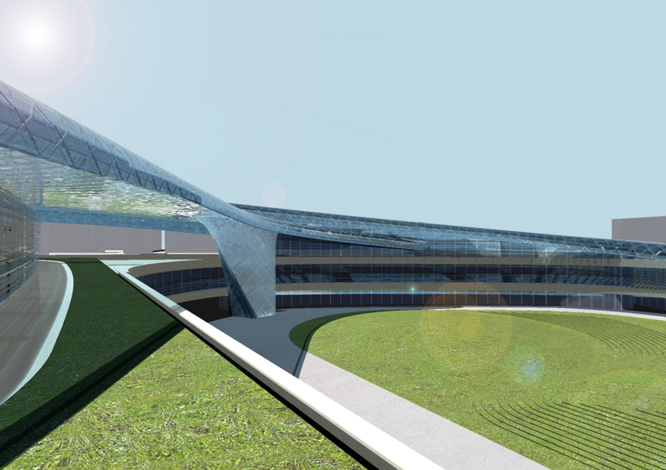 未实现的 2007 年白俄罗斯 Minsk Traktor Team 2 万座体育场设计-12