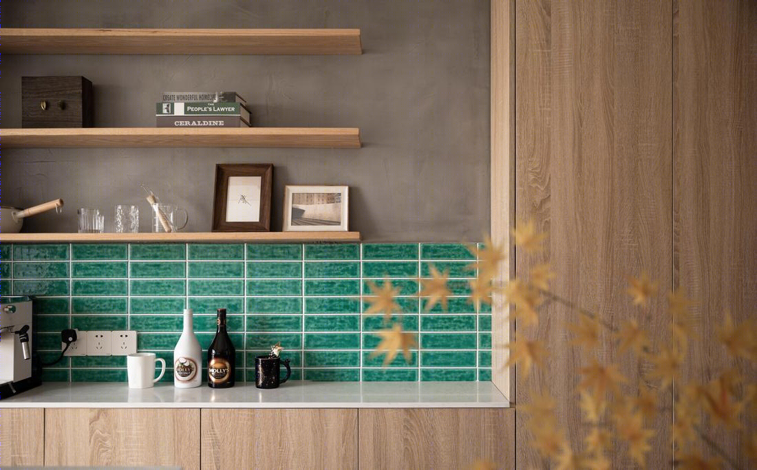 上北设计丨平层丨秋日暖茶 热气中飘散着芬芳-5