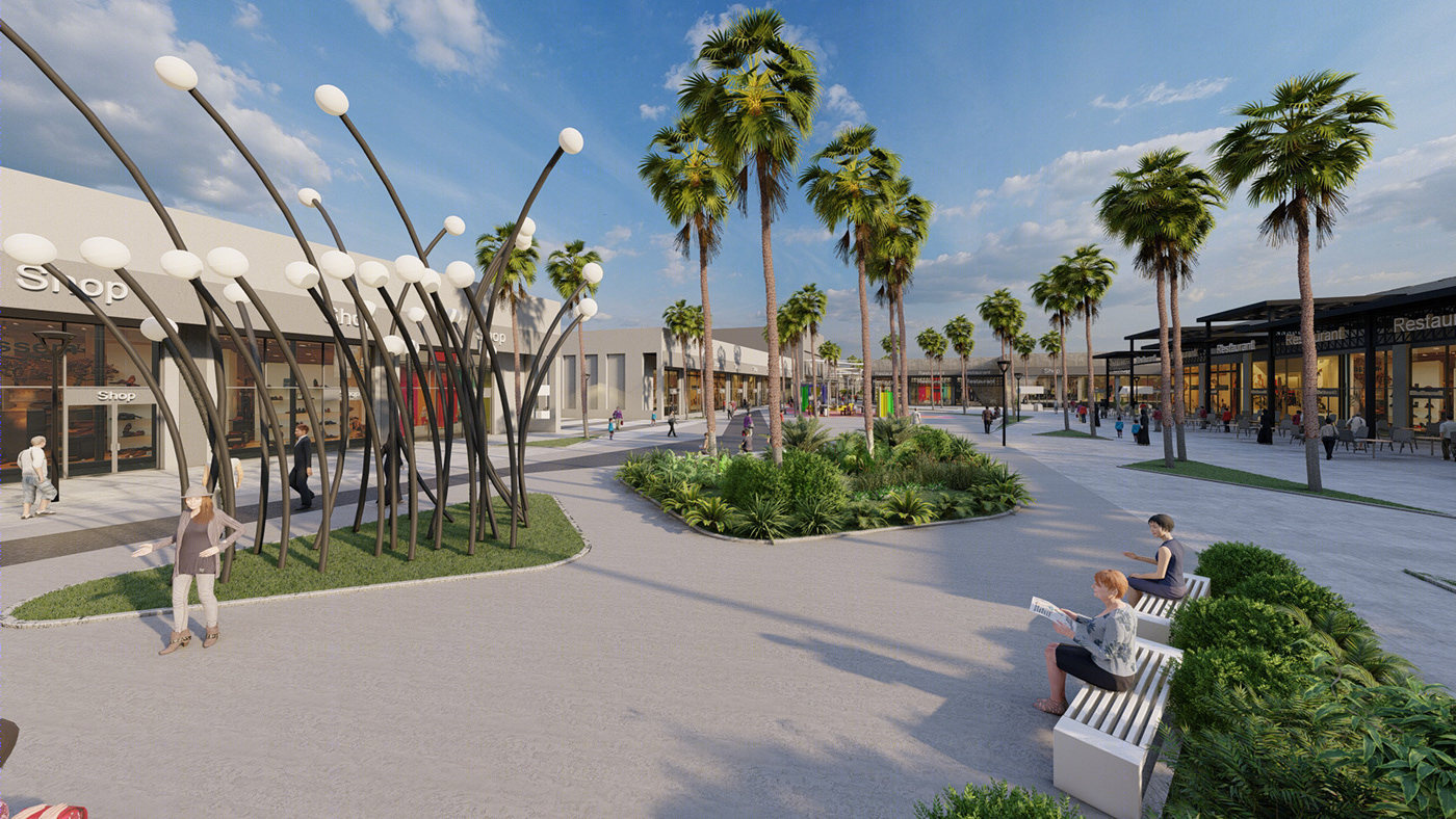 Anastasiya Gushchina丨商业街区丨Mall Of Mansoura-7
