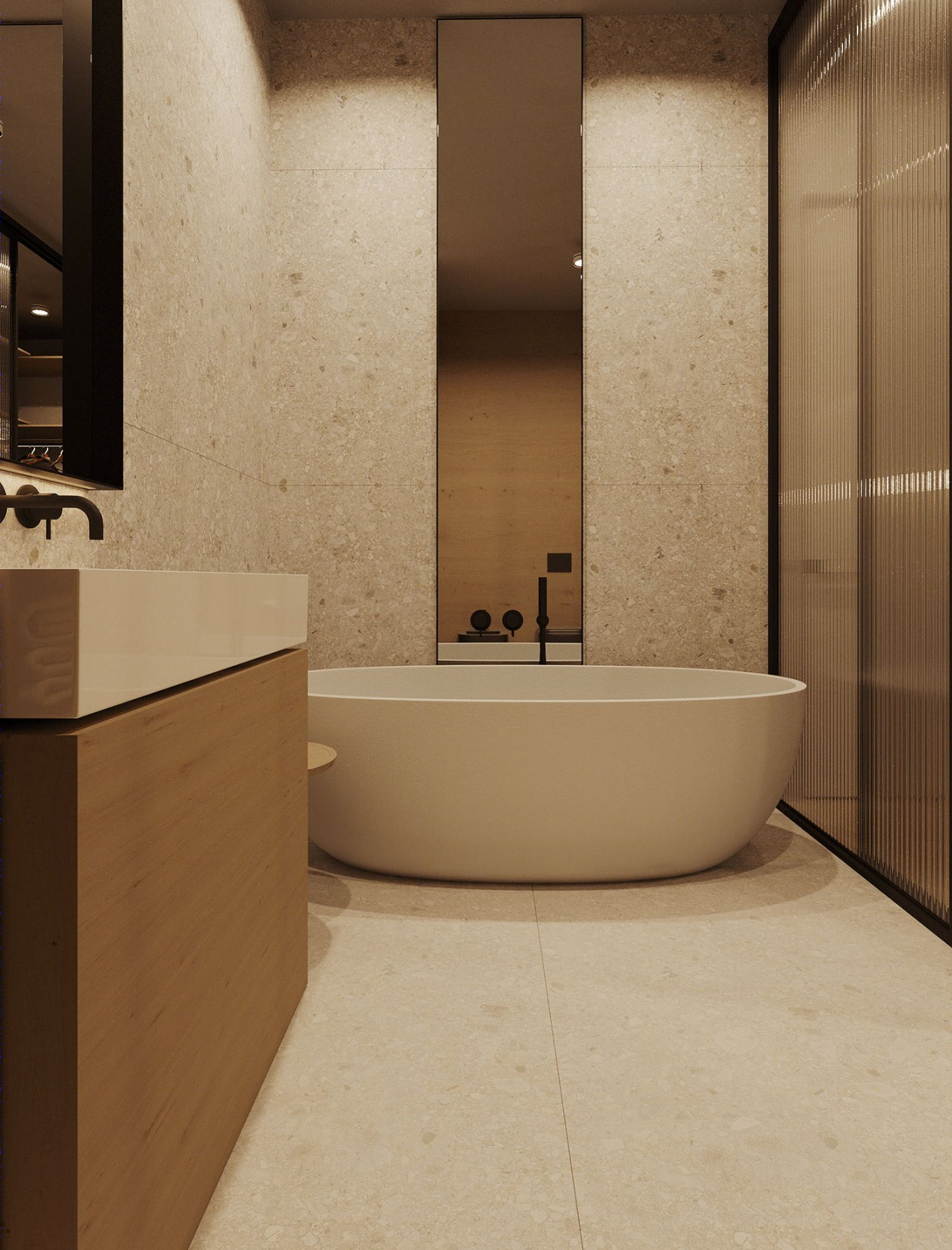 乌克兰基辅，120㎡现代简约风公寓-17