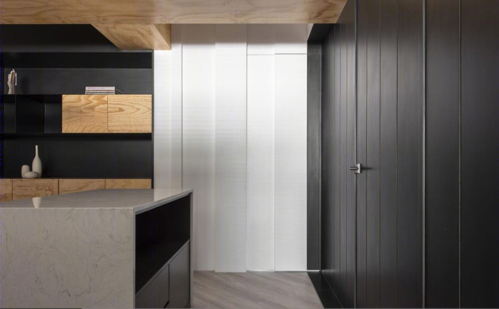 35 坪老屋翻新，经典黑白配打造现代住宅-16