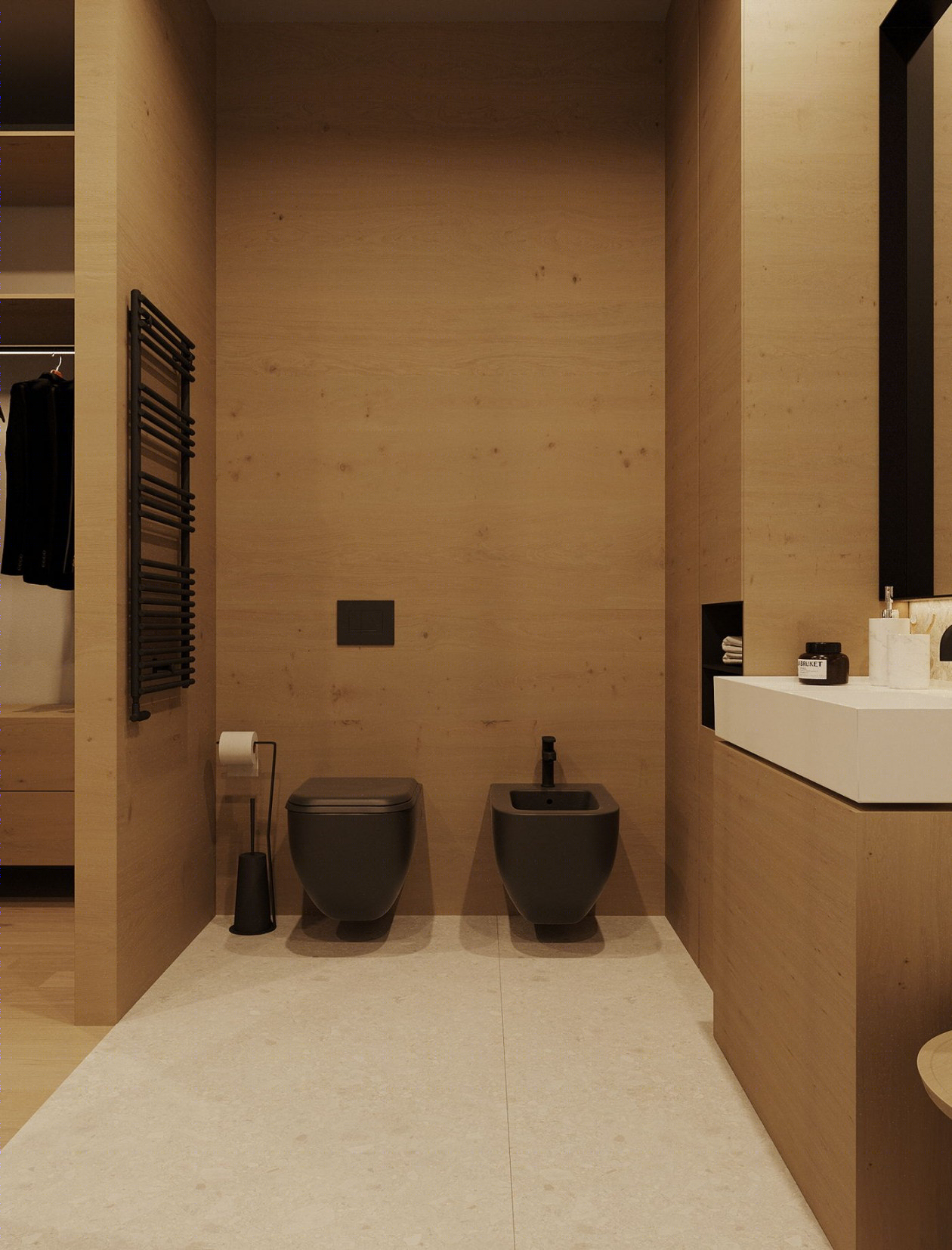 乌克兰基辅，120㎡现代简约风公寓-18