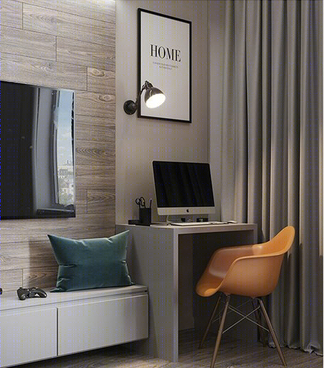 圆月下的北欧舒适空间-8