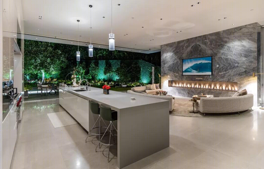 洛杉矶 850 万美金超级山顶豪宅，自然与奢侈的完美融合-42