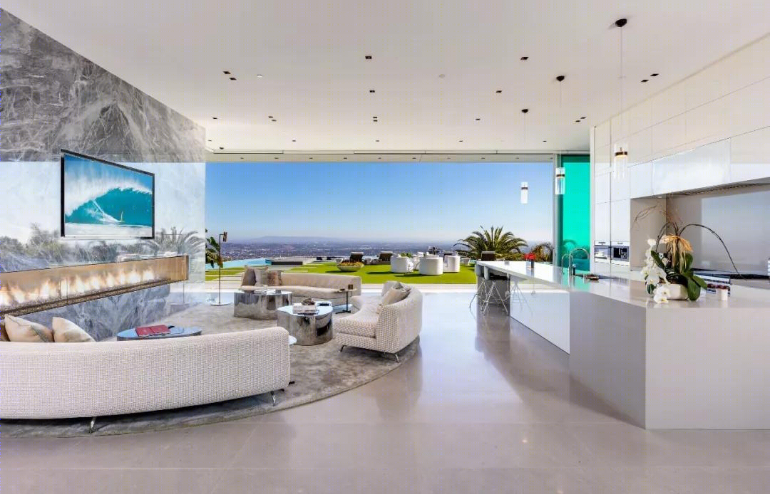 洛杉矶 850 万美金超级山顶豪宅，自然与奢侈的完美融合-46