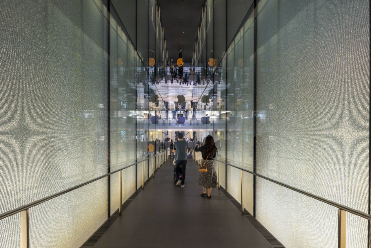 Apple Al Maryah Island 苹果旗舰店丨阿联酋阿布扎比丨Foster Partners 与 Apple 设计团队-20