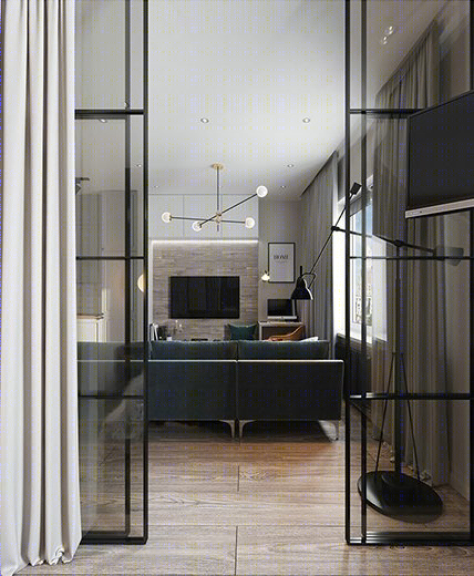 圆月下的北欧舒适空间-9