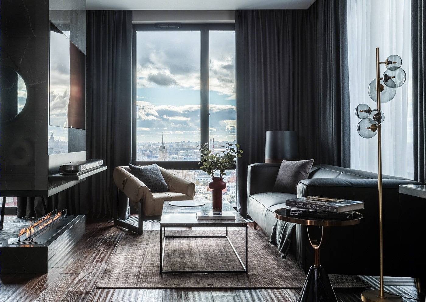 公寓50m2住宅的长老城-伊琳娜设计-0