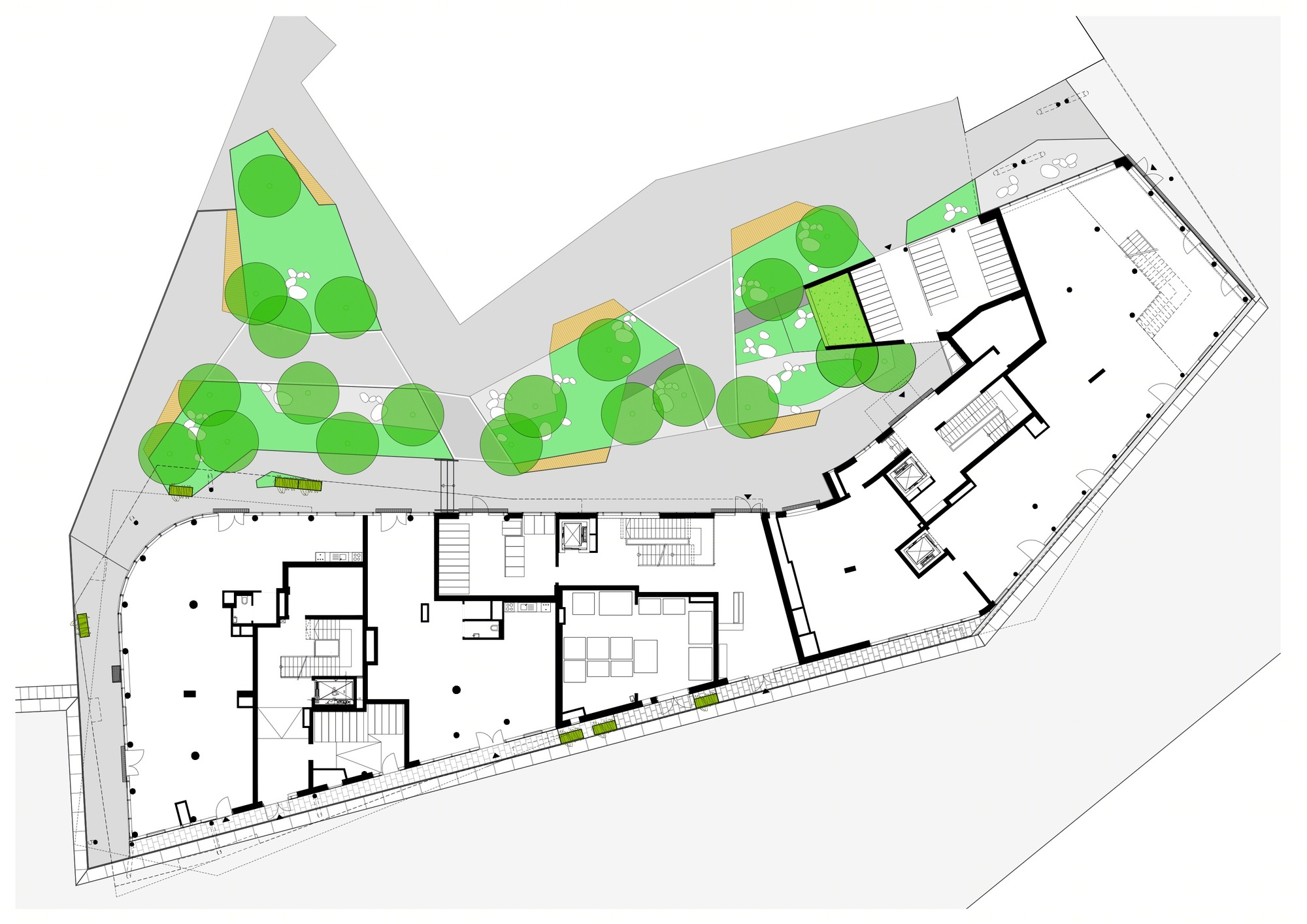 维也纳绿意盎然的城市花园公寓（The Living Garden project）-6