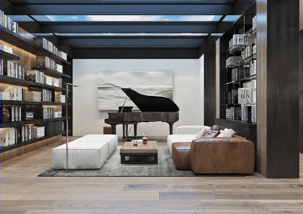 马斯洛沃 1000m2 超现代空间-18