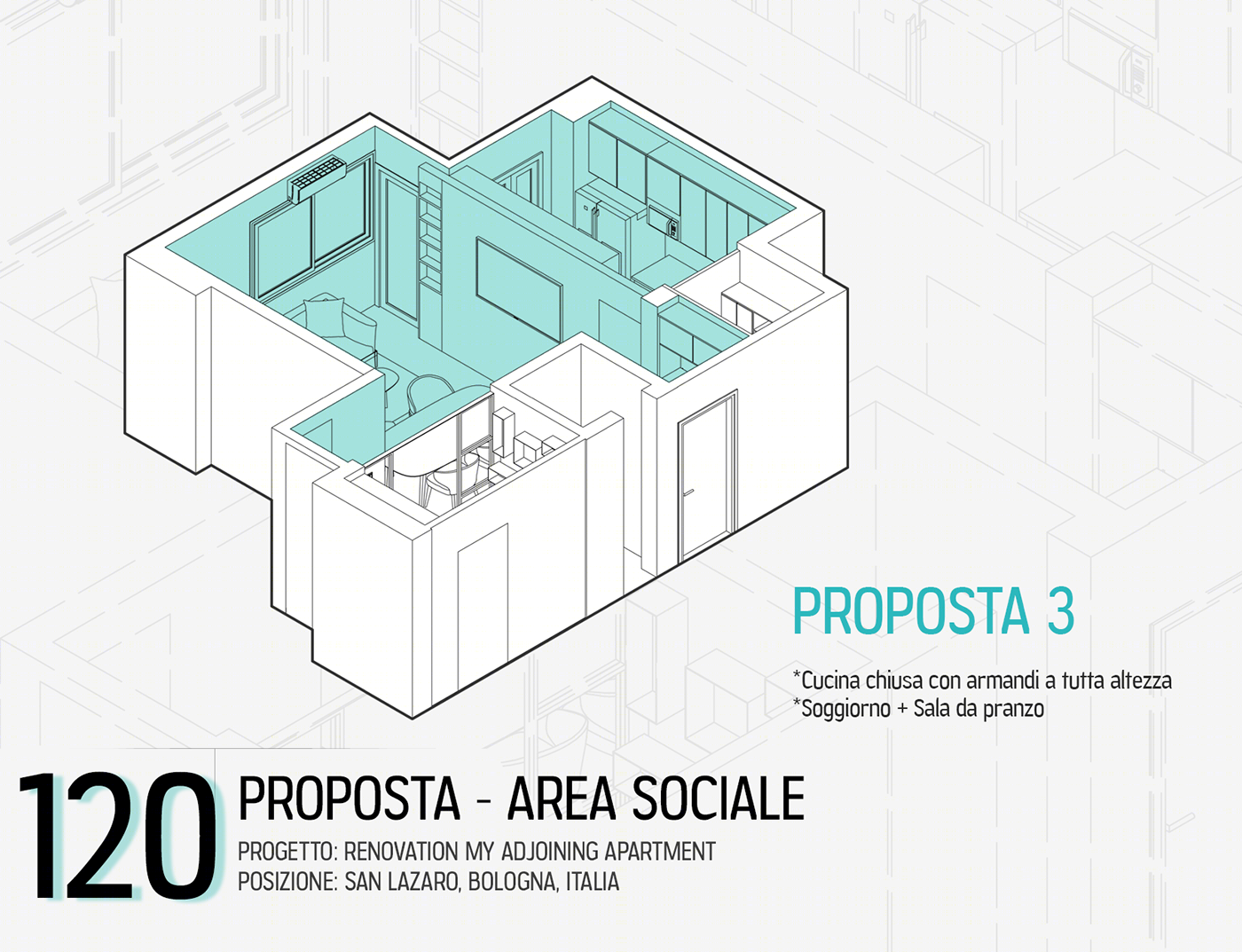 Anastasiya Gushchina丨公寓丨Renovation My Adjoining Apartment (Extra Proposal)-2