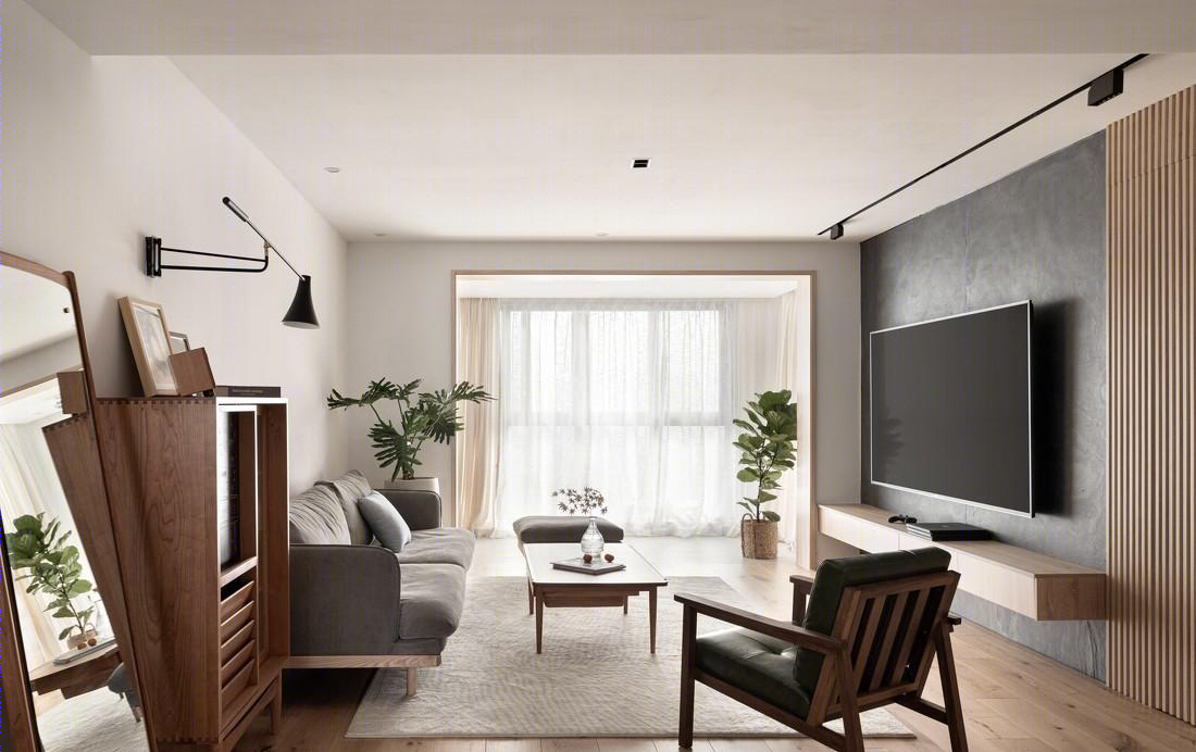 上北设计丨平层丨秋日暖茶 热气中飘散着芬芳-9