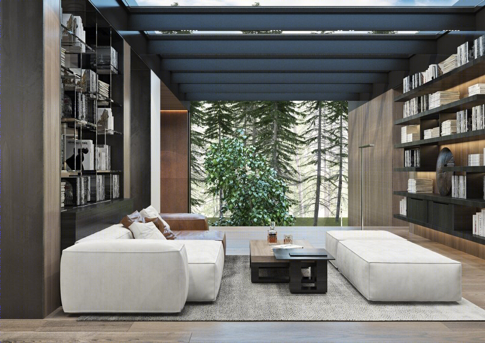 马斯洛沃 1000m2 超现代空间-20