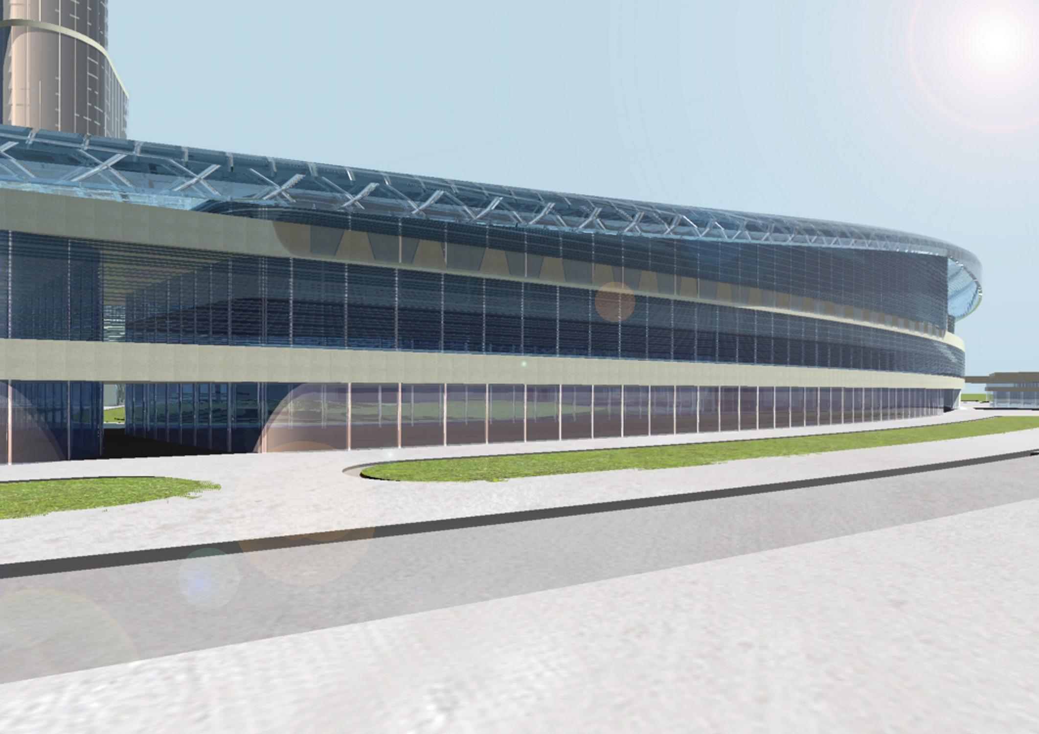 未实现的 2007 年白俄罗斯 Minsk Traktor Team 2 万座体育场设计-15