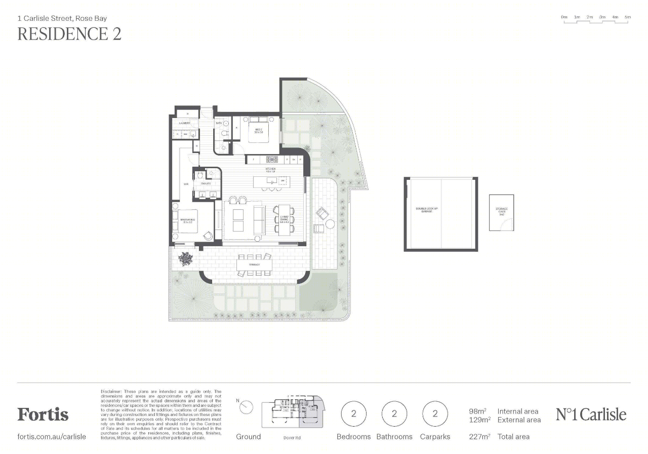 No·1 Carlisle · 不同户型的简洁美住宅楼设计丨澳大利亚新南威尔士-9