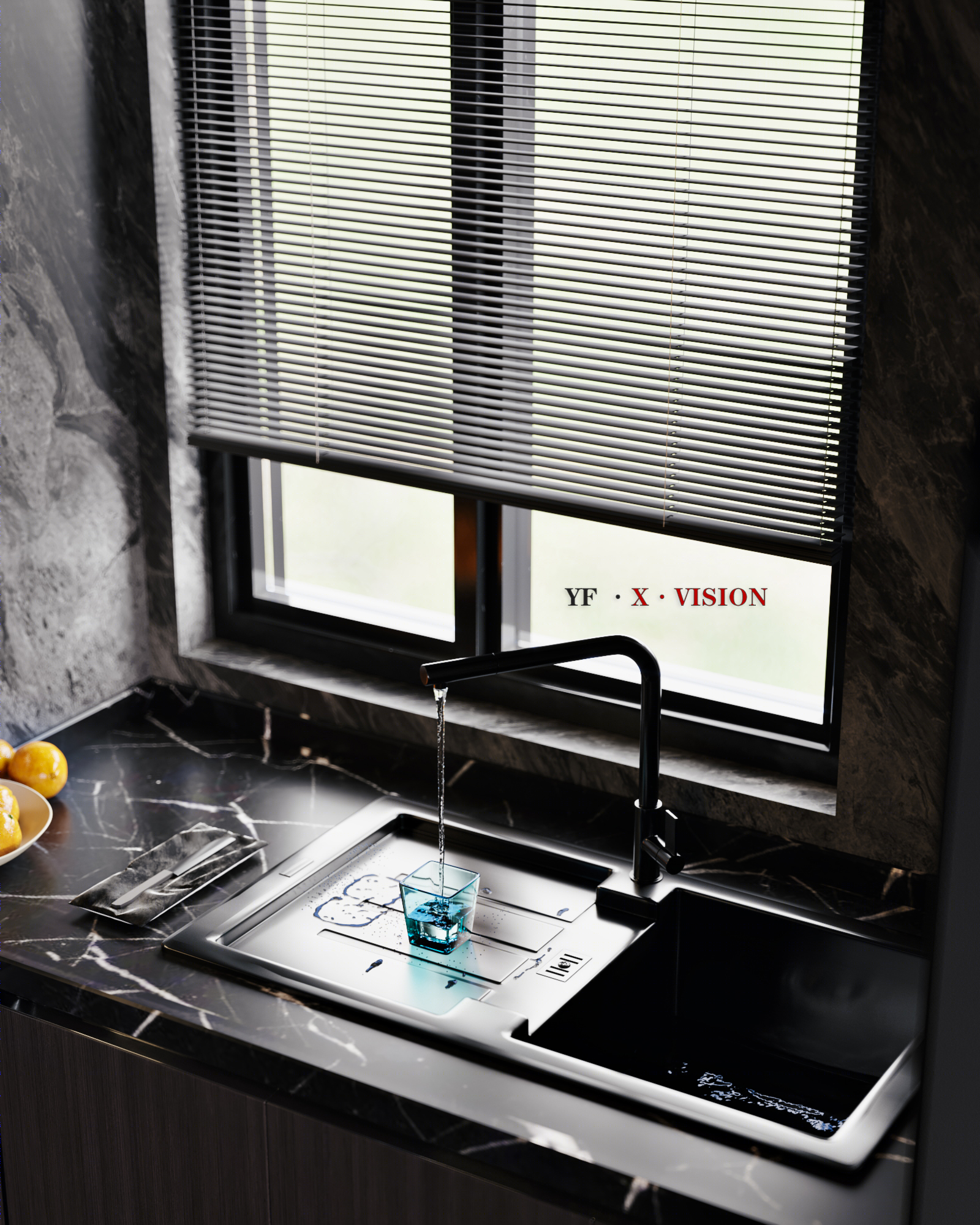 北京某别墅暗黑系设计丨中国北京丨知名设计师-13