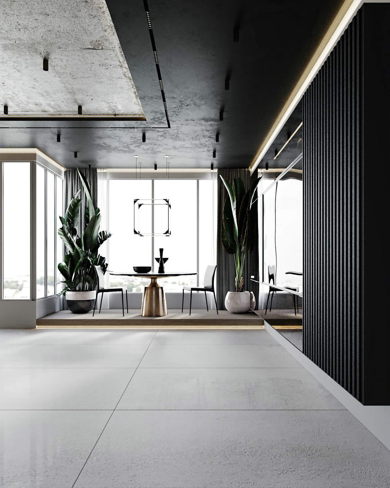 高级黑++极简白,打造冷静优雅的艺术世界-12