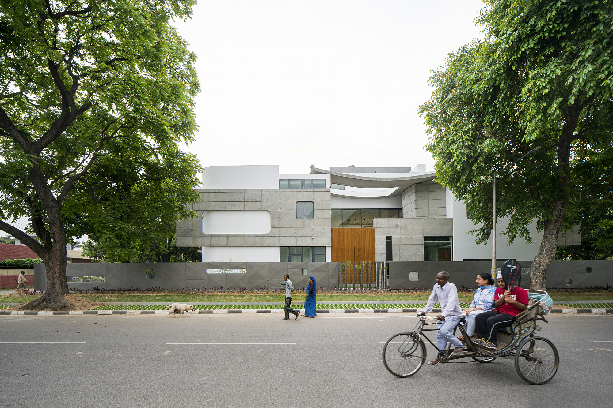 印度 Chandigarh 别墅 Residence 1065,现代主义的多代家庭住宅设计-22