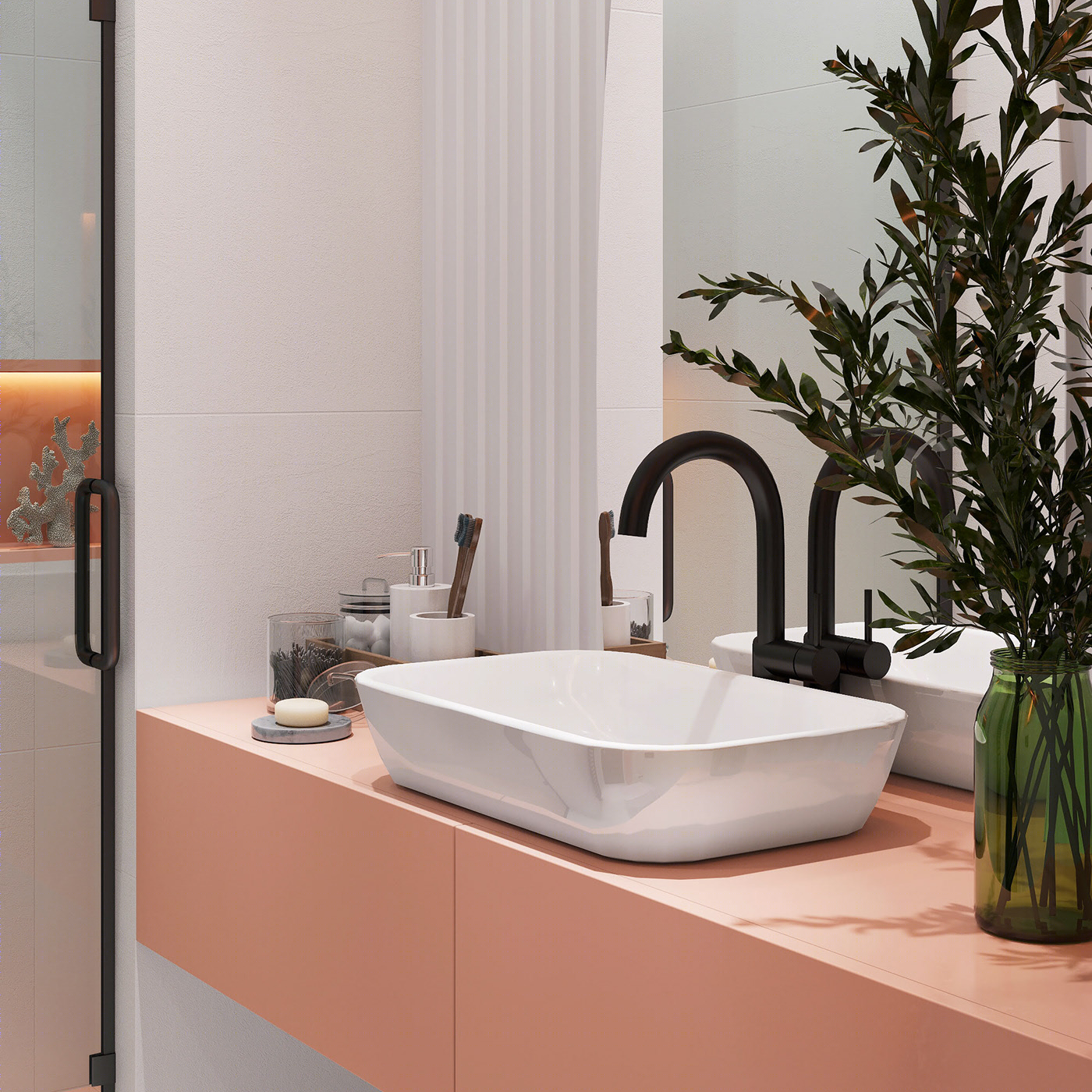 48㎡小空间公寓设计 超有感觉！-21