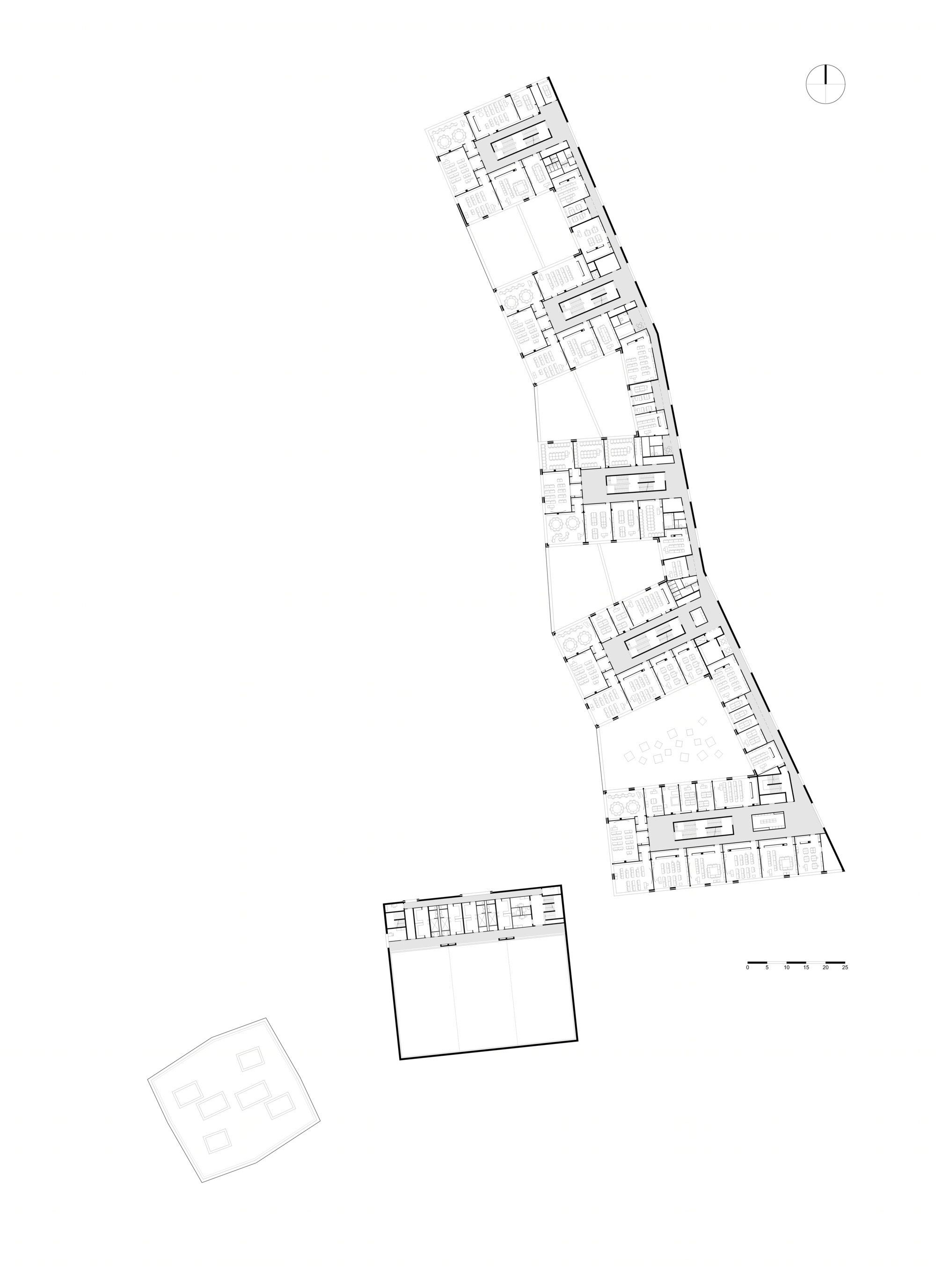 慕尼黑欧洲学校 | 五彩斑斓的雕塑式建筑-21