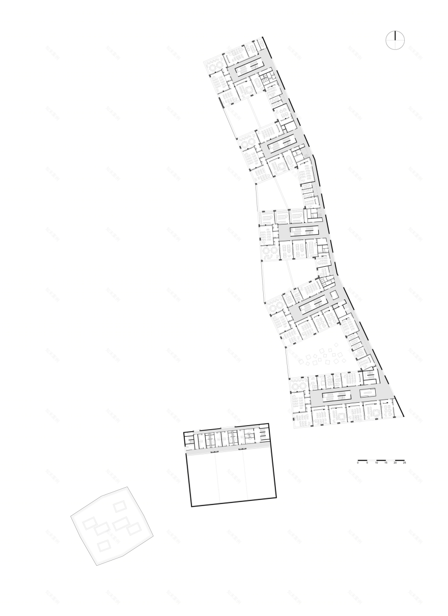 慕尼黑欧洲学校 | 五彩斑斓的雕塑式建筑-21