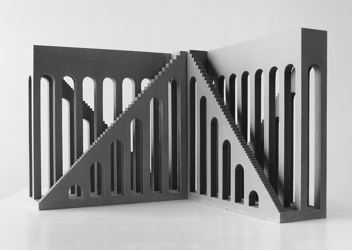 混凝土楼梯艺术品 Stairway no·12-12