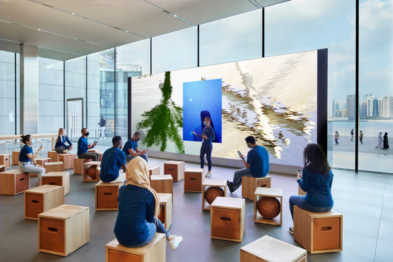 Apple Al Maryah Island 苹果旗舰店丨阿联酋阿布扎比丨Foster Partners 与 Apple 设计团队-38