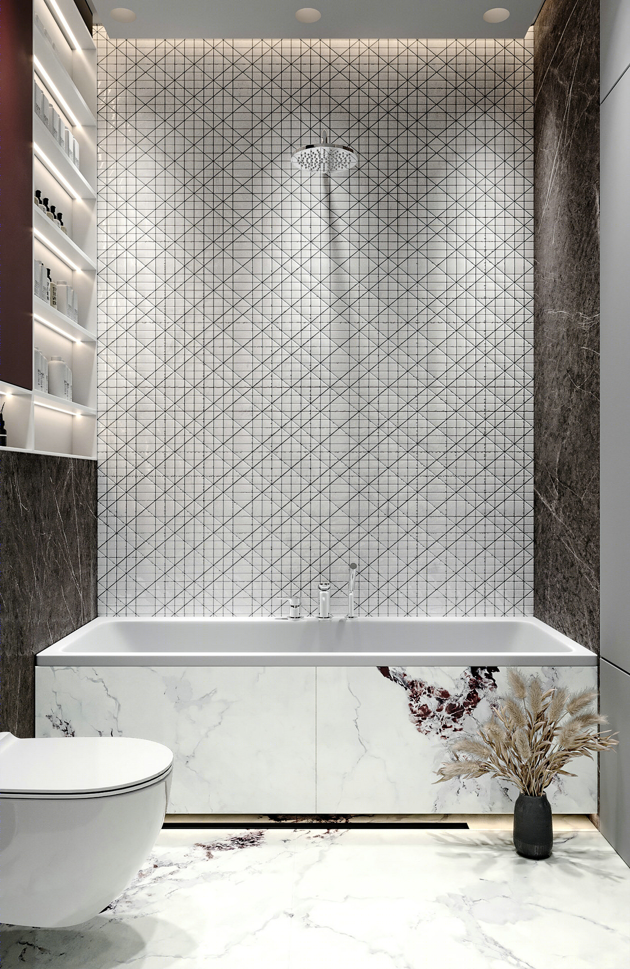 高级黑++极简白,打造冷静优雅的艺术世界-14