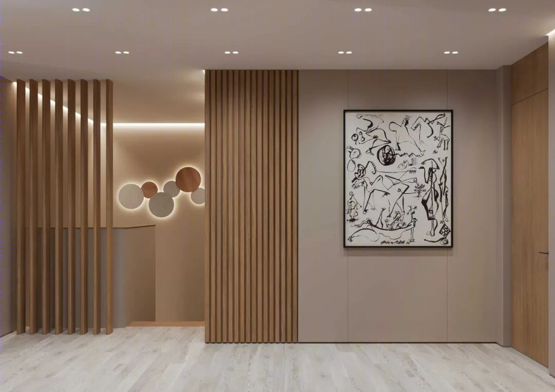 胡桃木打造现代简约豪宅丨Ab Architects-44