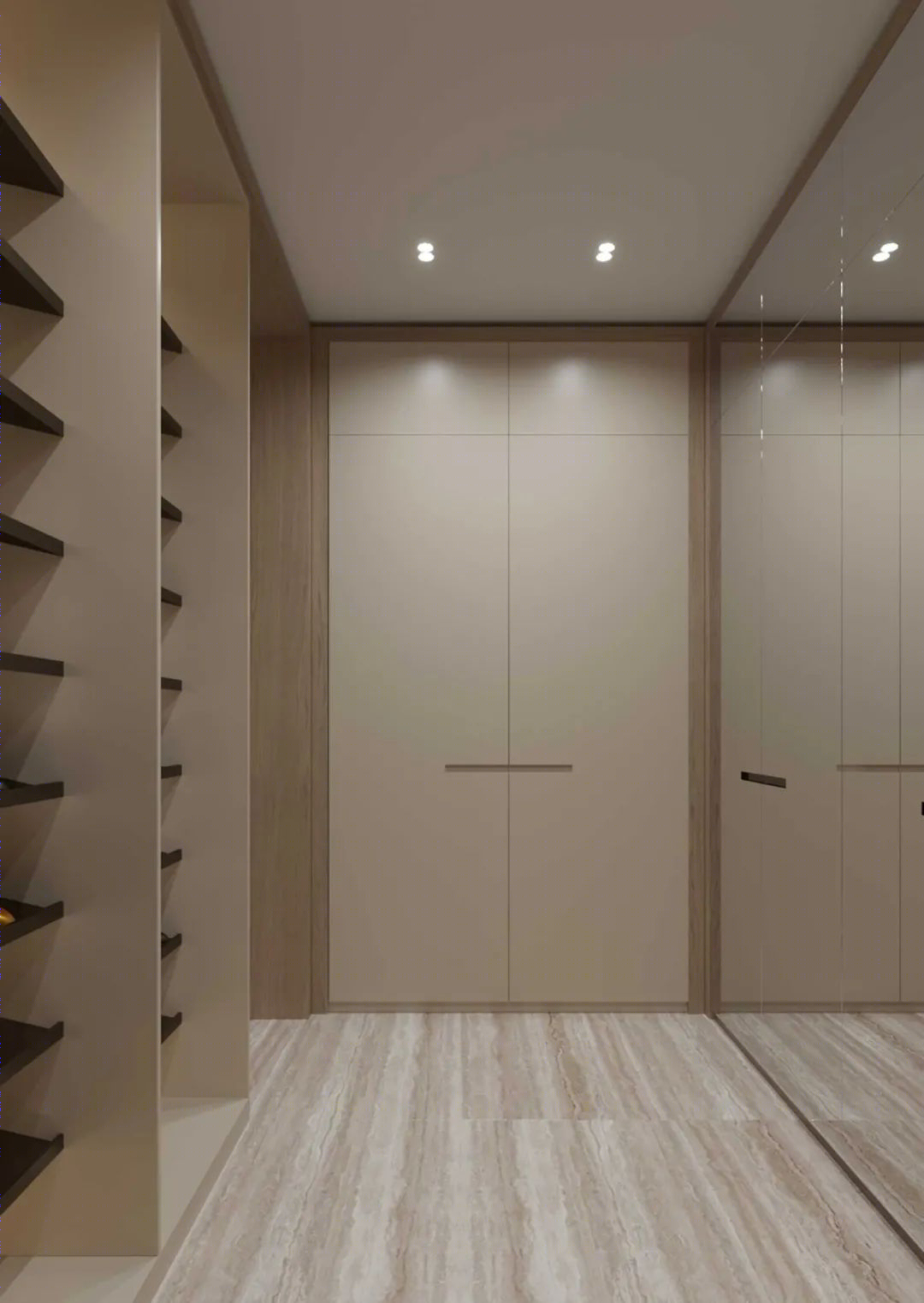 胡桃木打造现代简约豪宅丨Ab Architects-39