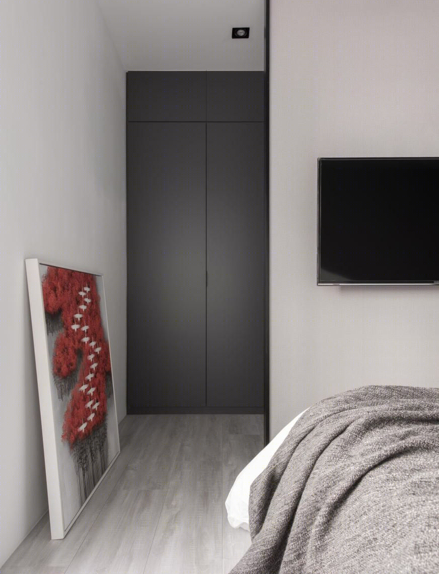 35 坪老屋翻新，经典黑白配打造现代住宅-20