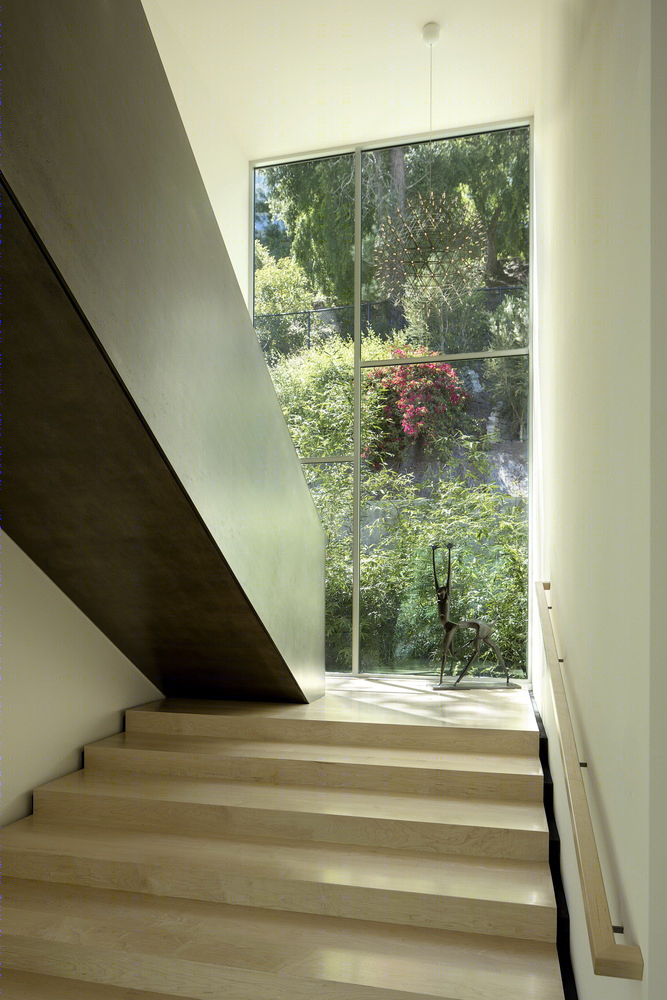 贝弗利山深窄一亩山坡物业改造，创造绿洲般私人领域-29