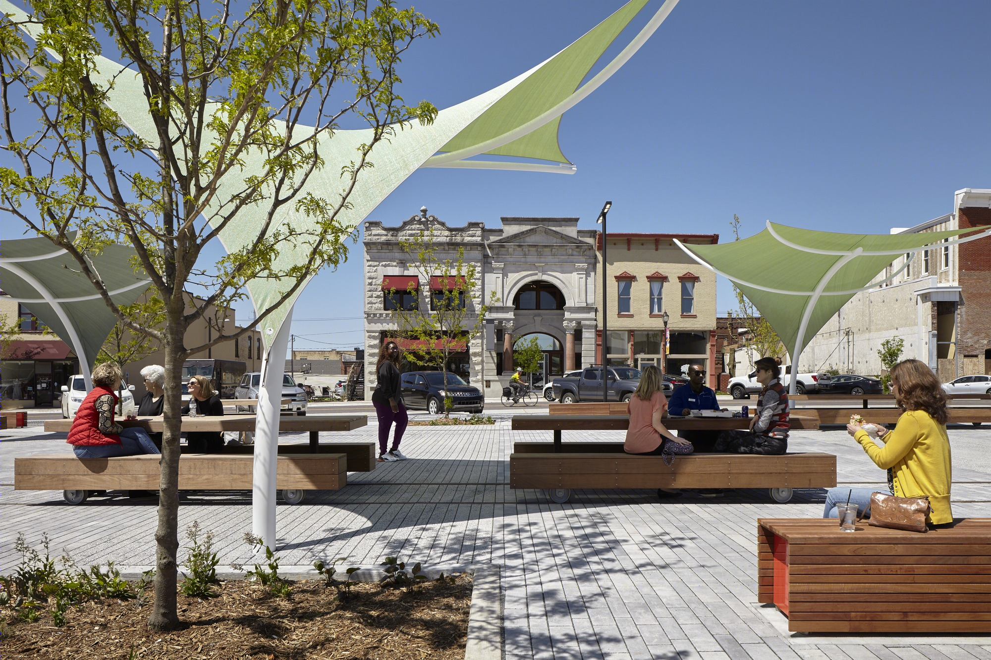 罗杰斯市铁路公园丨美国阿肯色丨Ross Barney Architects-13