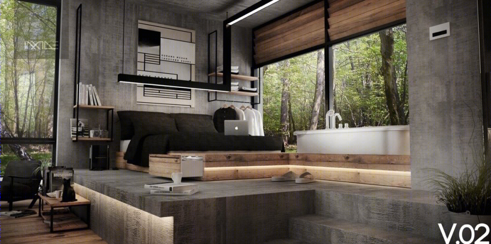 高雅灰卧室，品味与魅力的完美融合-7