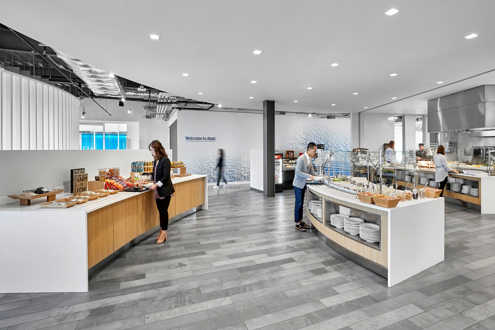 全球领先的IT服务提供商“Atos源讯”智能办公空间  Gensler-9
