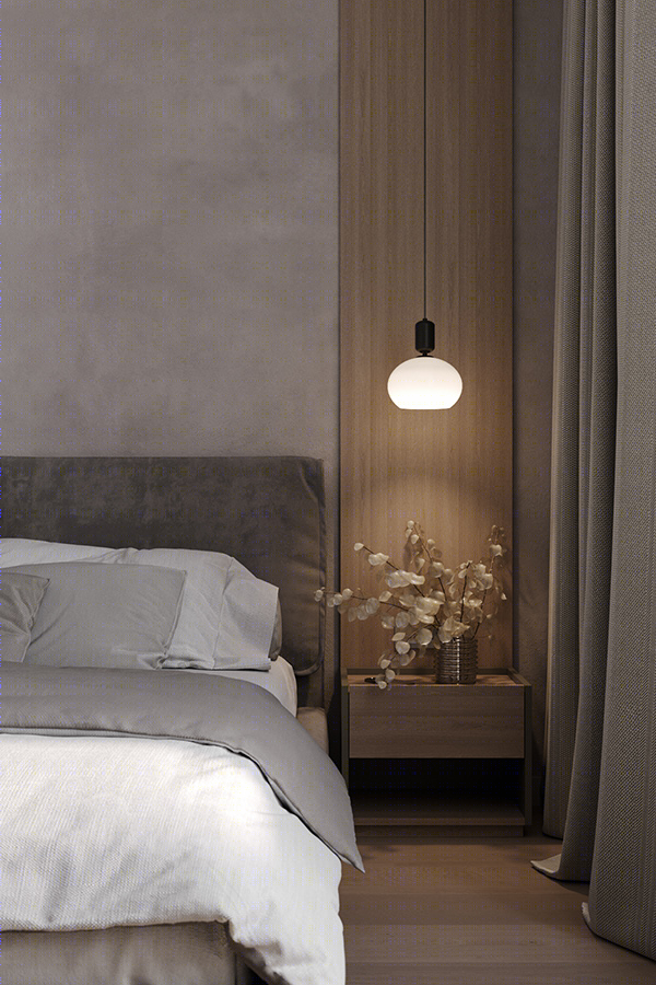 81㎡原木与灰 让简约更有格调！                     -17