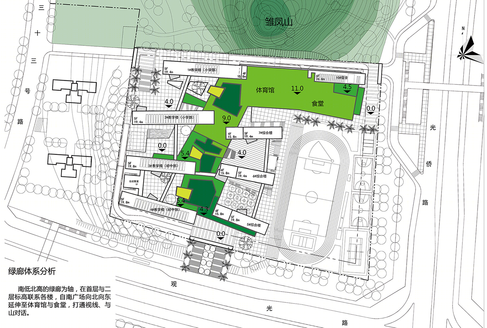 深圳市光明新区凤凰学校设计丨深圳大学建筑设计研究院有限公司“钟中+钟波涛”工作室-28